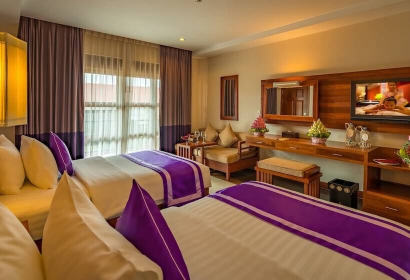 琮城市景观的豪华间, Angkor Miracle Resort & Spa