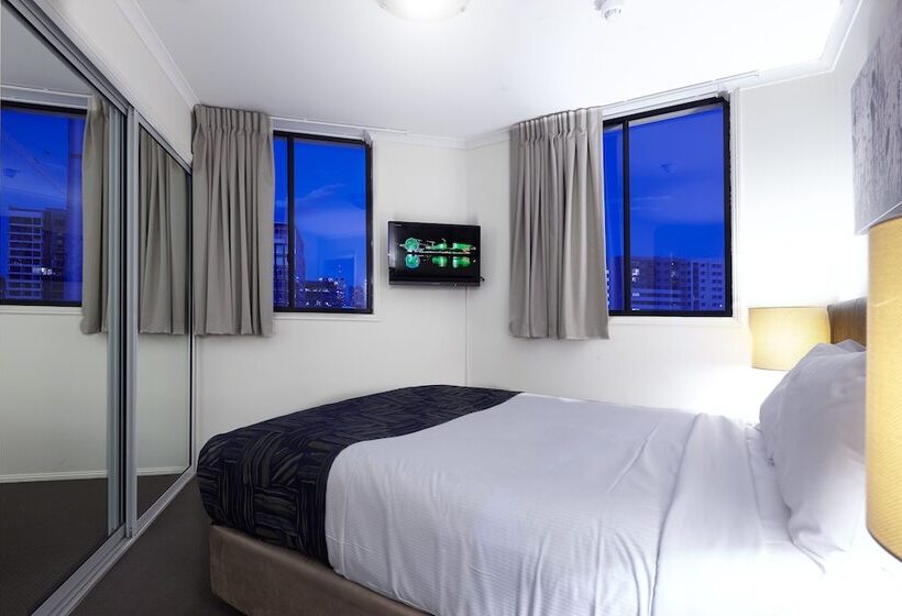 Apartamento 1 Dormitório com Sacada, West End Central Apartments