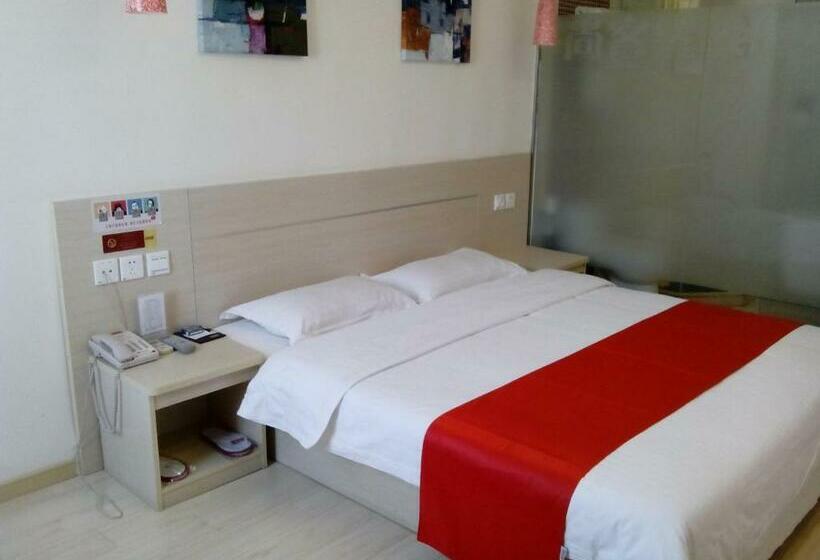 스탠다드 룸, Thank Inn Chain Hotel Shandong Rongchengshi Island South Huanghai Road