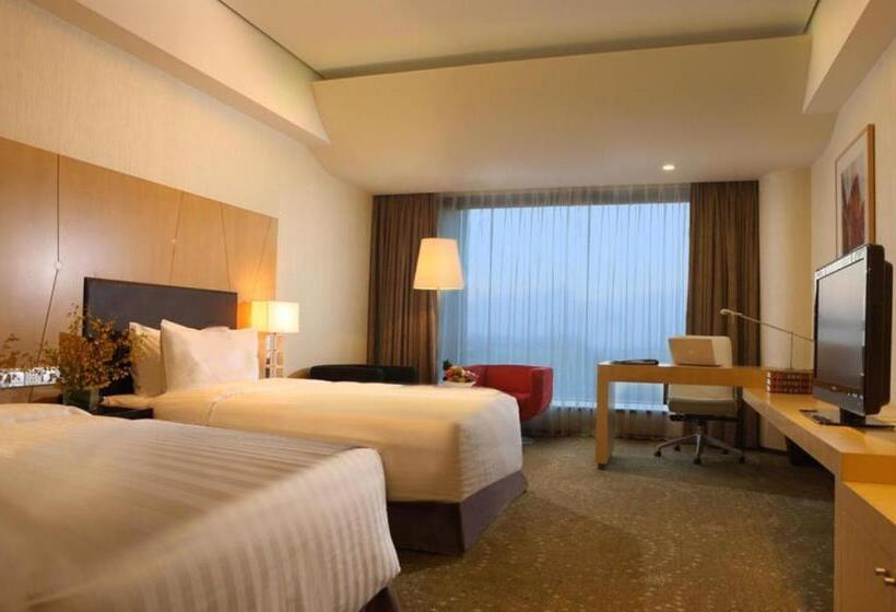 חדר סופריור נוף לגינה, Crowne Plaza Tianjin Binhai By Ihg
