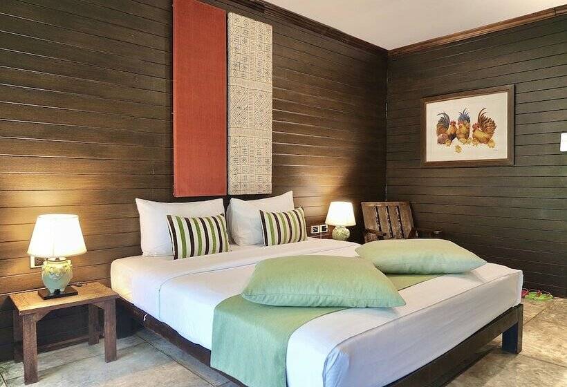 디럭스 룸, Royal River Kwai Resort And Spa