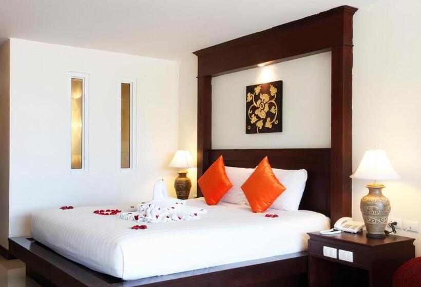 디럭스 룸 측면 바다 전망, Baan Yuree Resort & Spa   Sha Plus