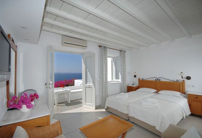 Семейный Номер Superior Вид на Море, Mykonos View