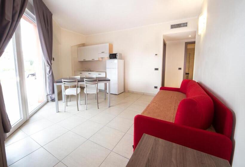 Апартаменты 1 Спальня, Diano Sporting Apartments