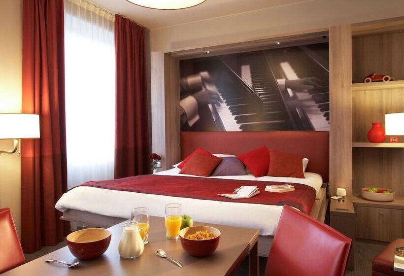 1침실 아파트 도시 전망, Aparthotel Adagio Vienna City