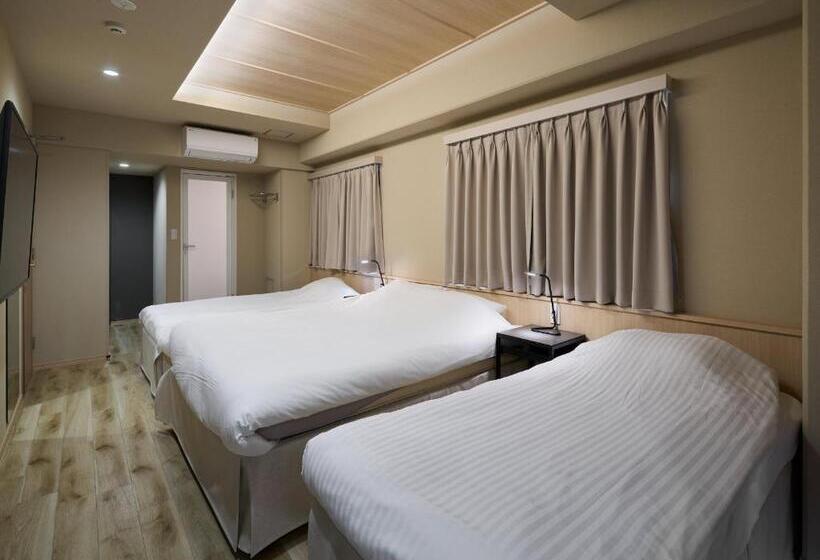 Трехместный Номер Комфорт, Shinjuku City Hotel N.u.t.s Tokyo