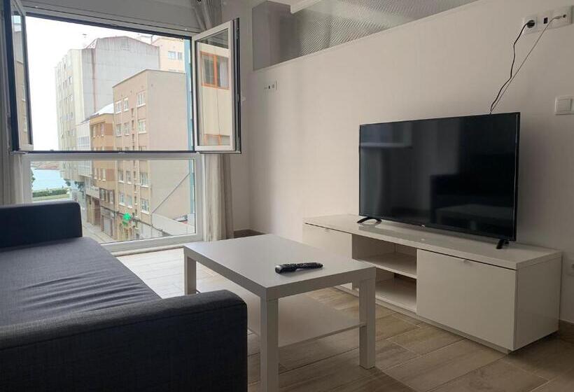 سوییت با چشم‌انداز دریا, Oxford Suites Ciudad De La Coruña