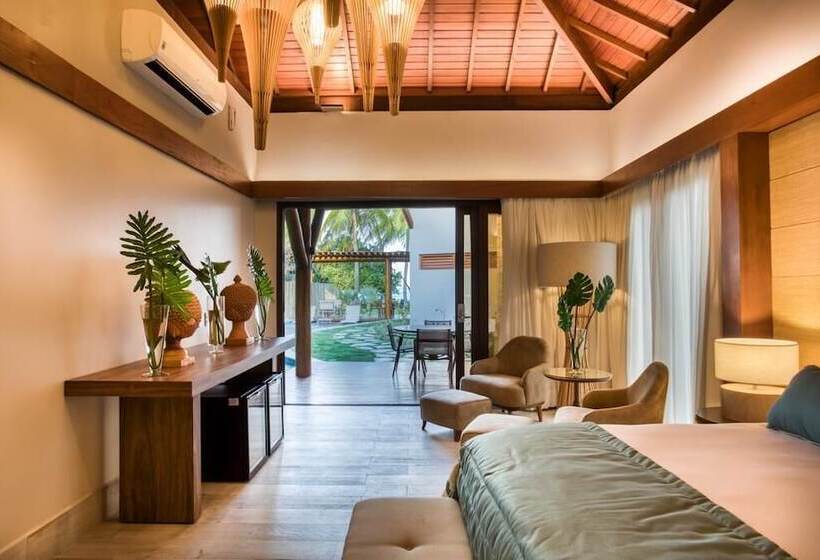 Вилла с 1 спальней и бассейном, Serrambi Resort