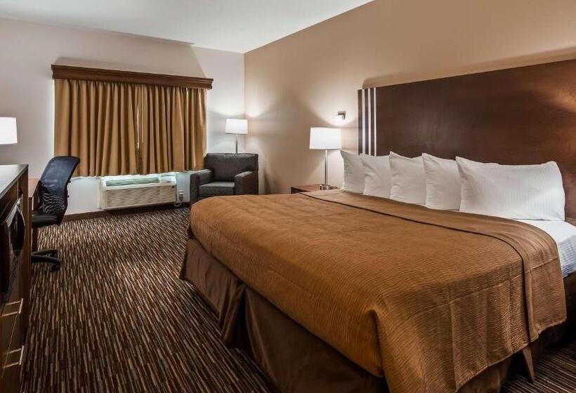 장애인을 위한 킹사이즈 침대 스탠다드 룸, Best Western Brookfield