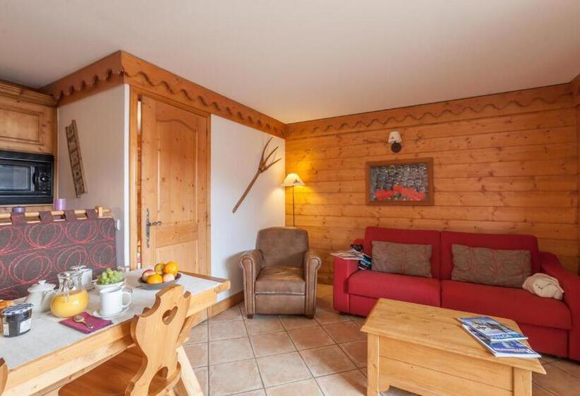 Апартаменты 2 Спальни, Residence Pierre & Vacances Premium Les Alpages De Reberty