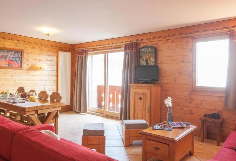 Апартаменты 4 Спальни, Residence Pierre & Vacances Premium Les Alpages De Reberty