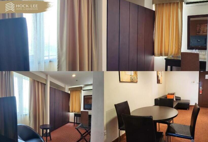 آپارتمان لوکس 1 خوابه, Hock Lee Hotel & Residences