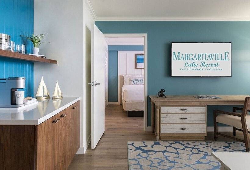 발코니가 있는 스위트, Margaritaville Lake Resort, Lake Conroe