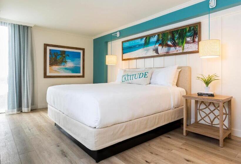 장애인을 위한 킹사이즈 침대 스탠다드 룸, Margaritaville Lake Resort, Lake Conroe
