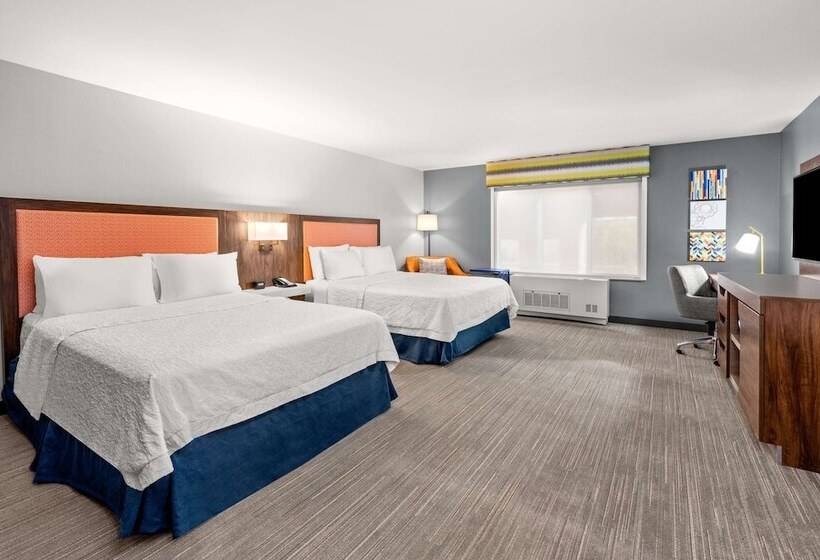 Quarto Estandar para Deficientes Físicos, Hampton Inn & Suites Fairbanks