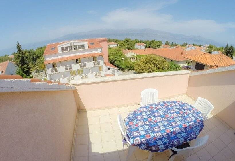 1침실 디럭스 아파트 바다 전망, Villa Midea