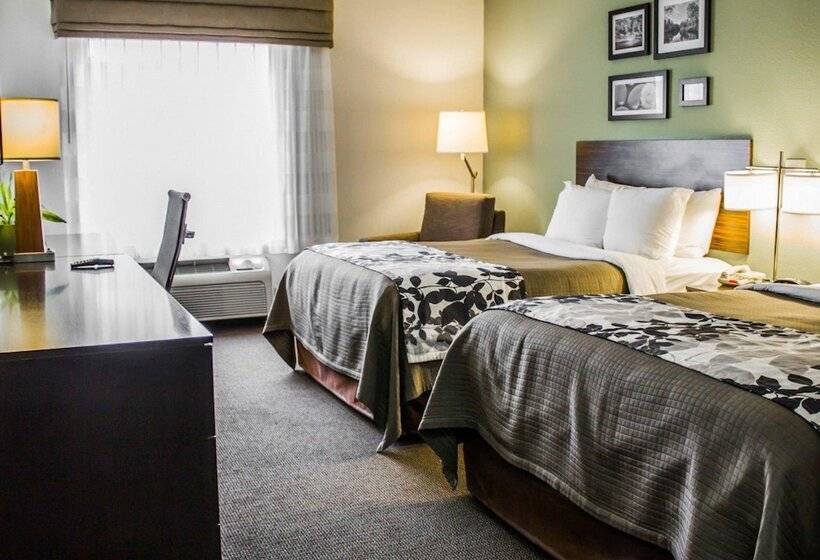 Номер Стандарт 2 Двуспальные Кровати, Sleep Inn & Suites