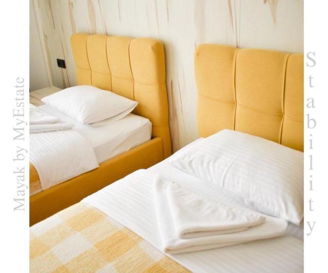 침실 1개 테라스 아파트, Aparthotel Mayak Yablunytsia