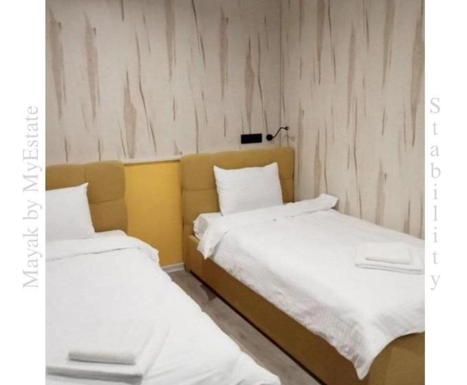 침실 1개 테라스 아파트, Aparthotel Mayak Yablunytsia
