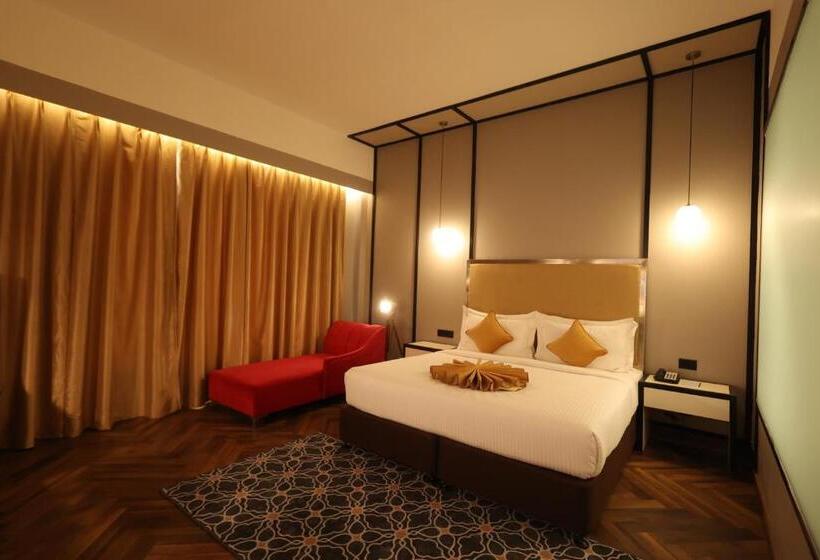 带大床的标准间, Polo Towers Agartala