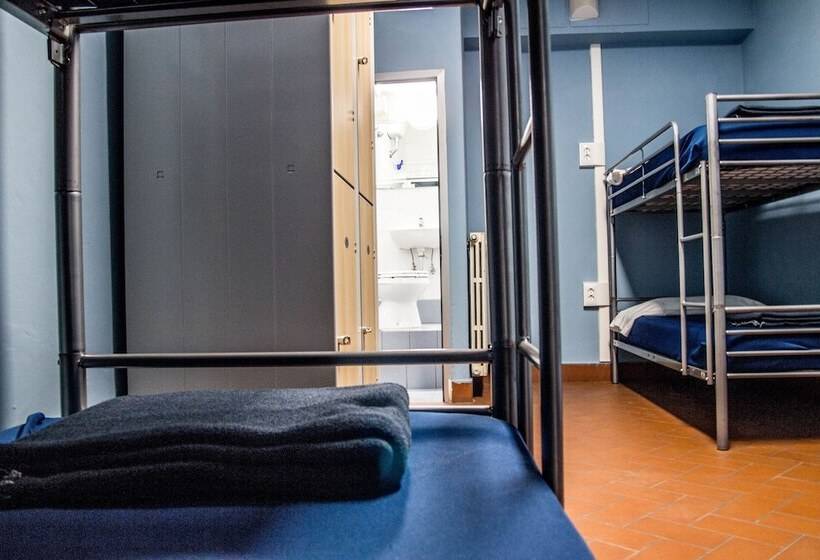 共用房间的床, Hostel Santa Monaca