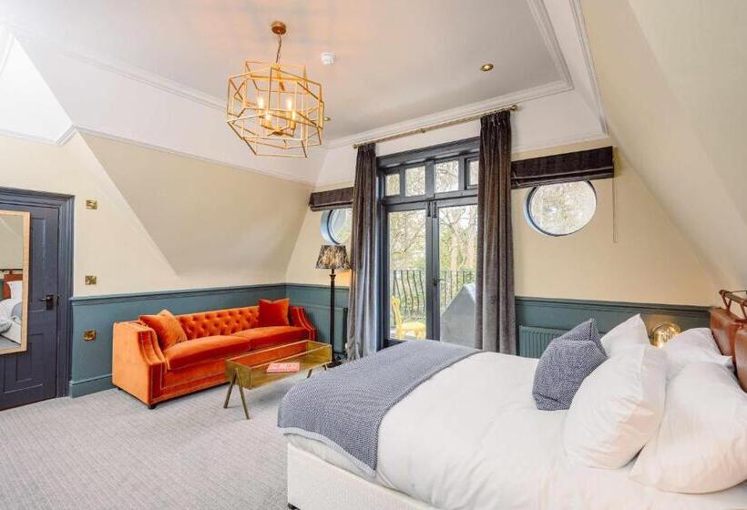 Superior Kamer met Kingsize Bed, Brewhouse And Kitchen