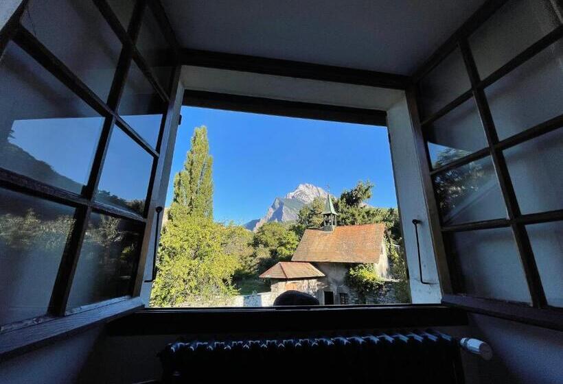 اتاق استاندارد با چشم‌انداز کوهستان, Château Du Vigny   Maison D Hôtes