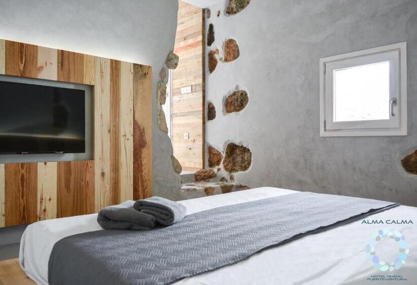 חדר דלוקס עם מרפסת נוף לים, Alma Calma Hotel Rural