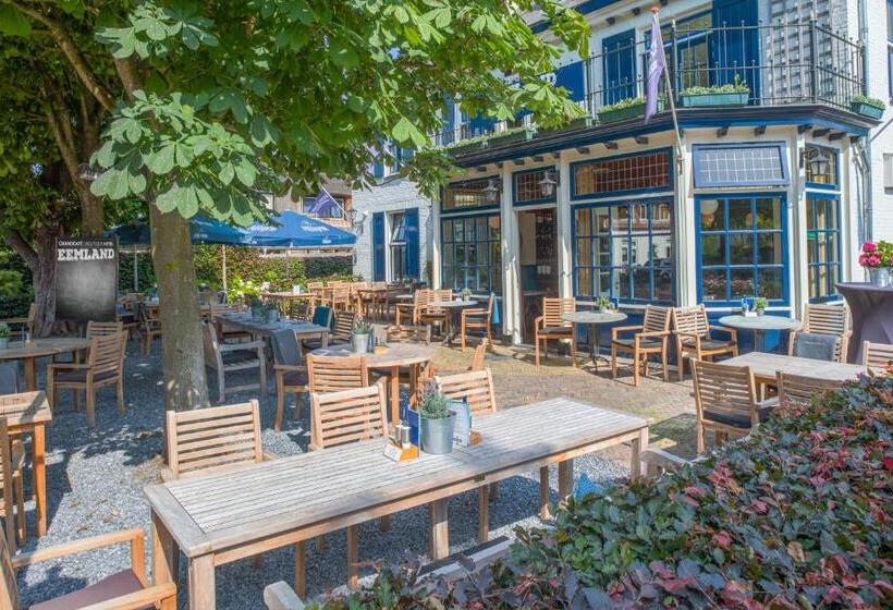 Полулюкс Одноместный с Террасой, Grandcafé Boutique Hotel Eemland