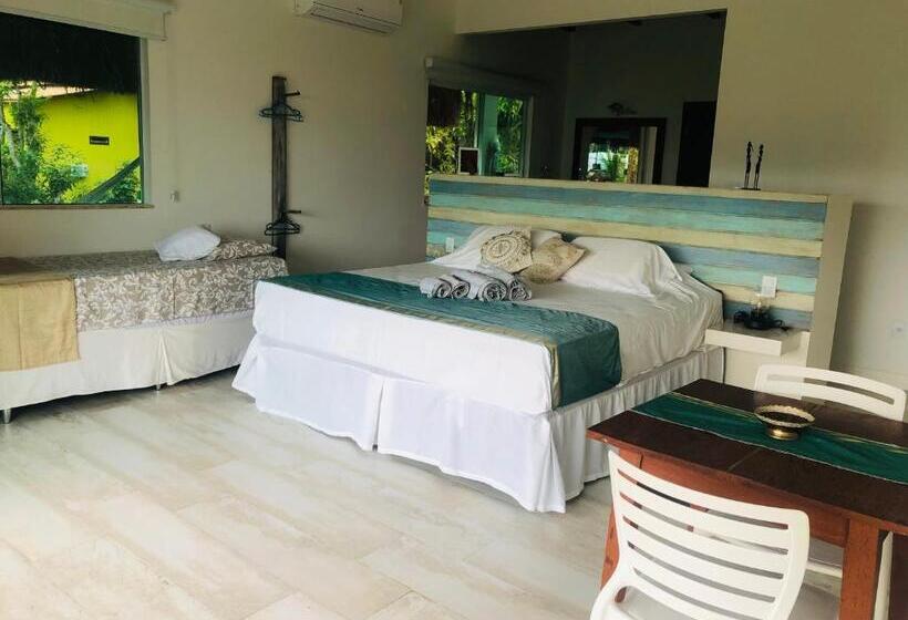 수피리어 스위트 바다 전망, Bella Gamboa Casa De Praia   Gamboa, Morro De São Paulo