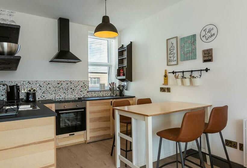 침실 1개 디럭스 아파트, Macs Townhouse Dungarvan