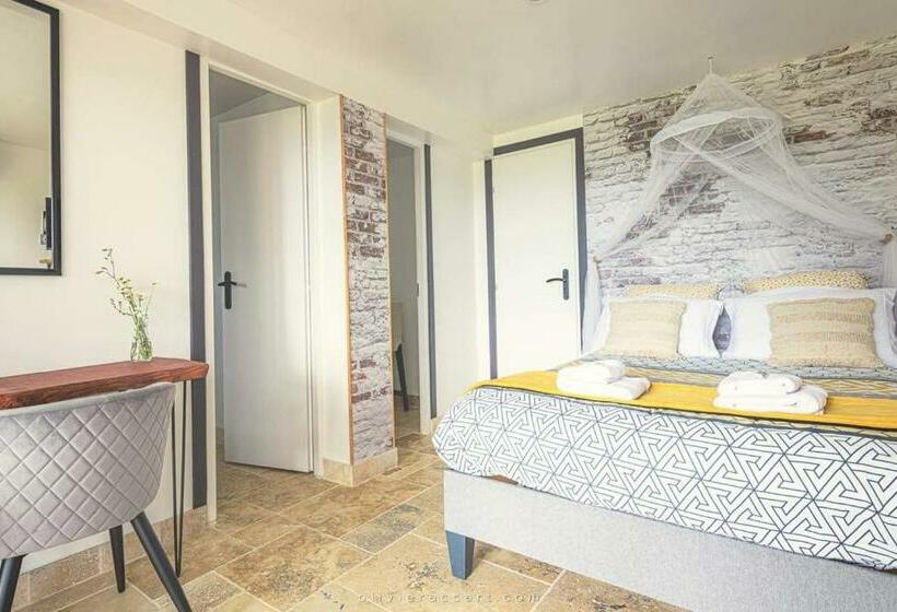 Люкс Вид на Сад, Chambres D Hôtes La Mascrabiere Bed & Spa