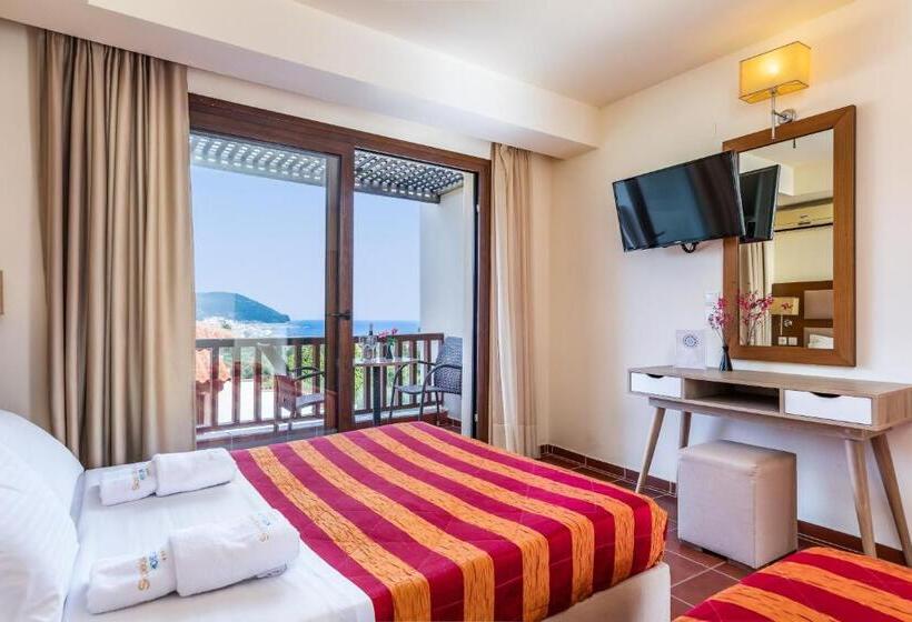 Номер Стандарт Боковой Вид на Море, Skopelos Holidays Hotel & Spa