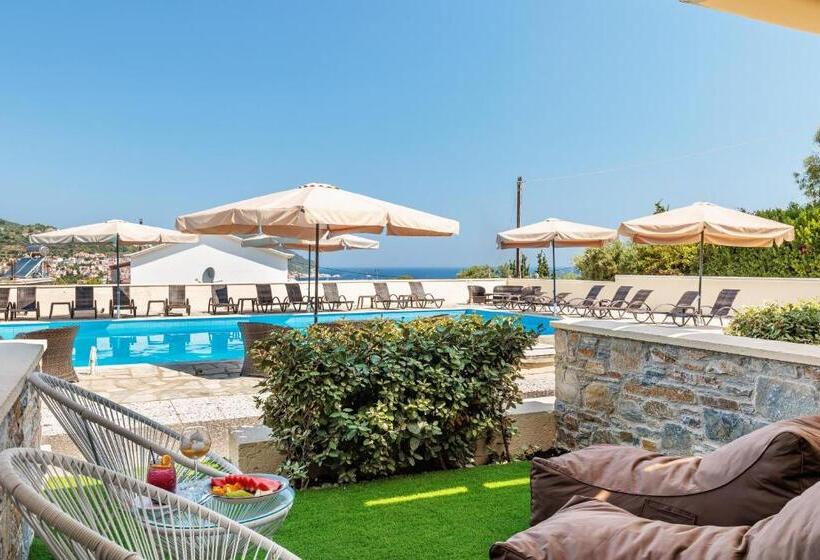 Полулюкс Вид на Бассейн, Skopelos Holidays Hotel & Spa