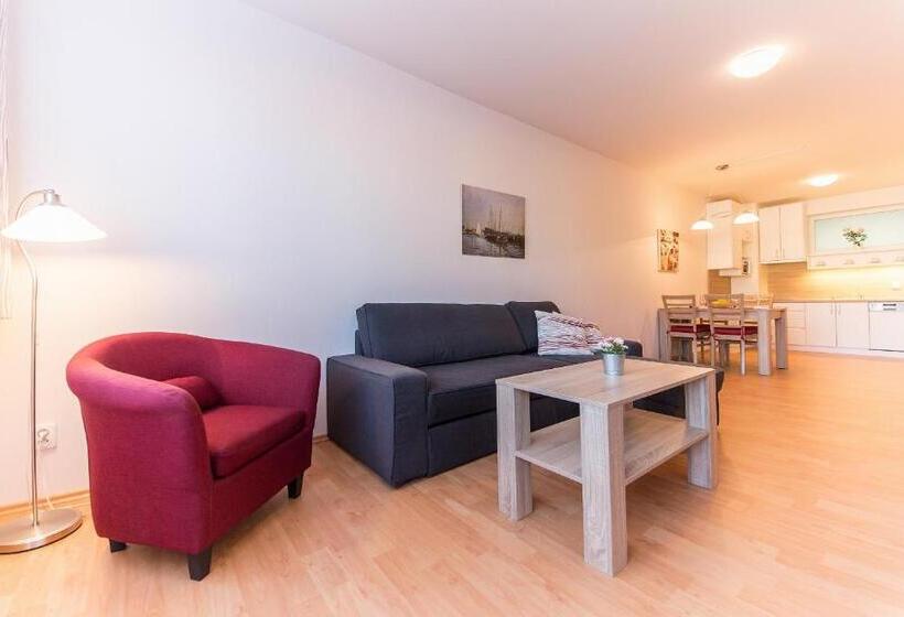 带1个卧室的带阳台的公寓, Apartmán U Lázní D23