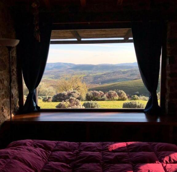 בית, חדר שינה 1, Agriturismo Poggio Monte Saturnia