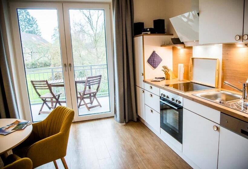 Апартаменты 1 Спальня с Балконом, Apartmenthaus Feldberg