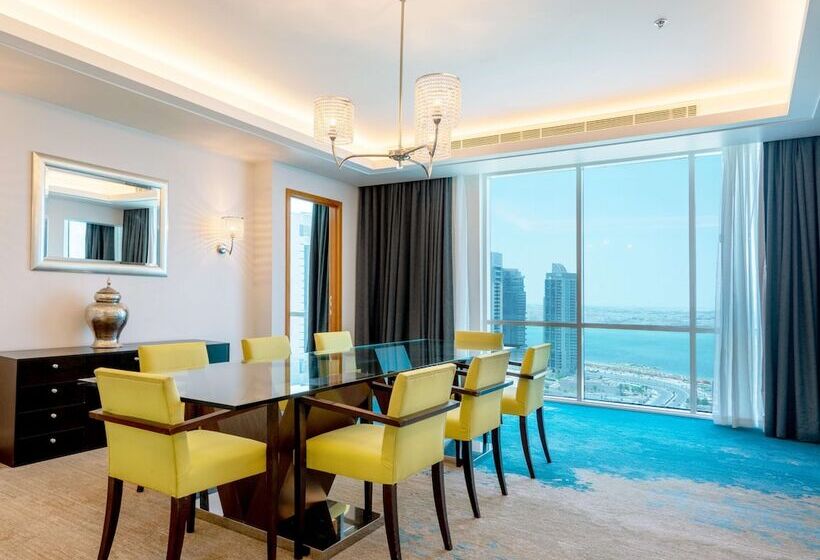 جناح رئاسى غرفتين نوم, Hilton Doha
