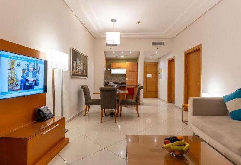 Апартаменты 1 Спальня, Grand Bellevue Hotel Apartment Dubai