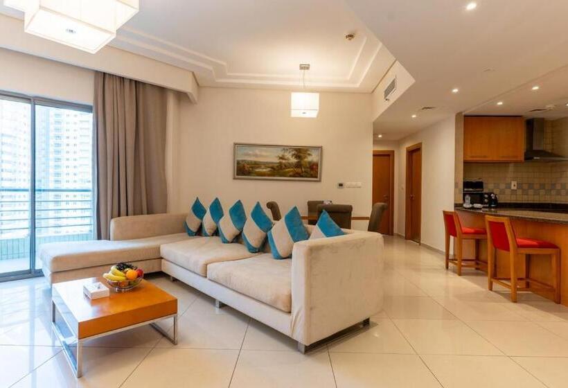 Апартаменты 2 Спальни, Grand Bellevue Hotel Apartment Dubai