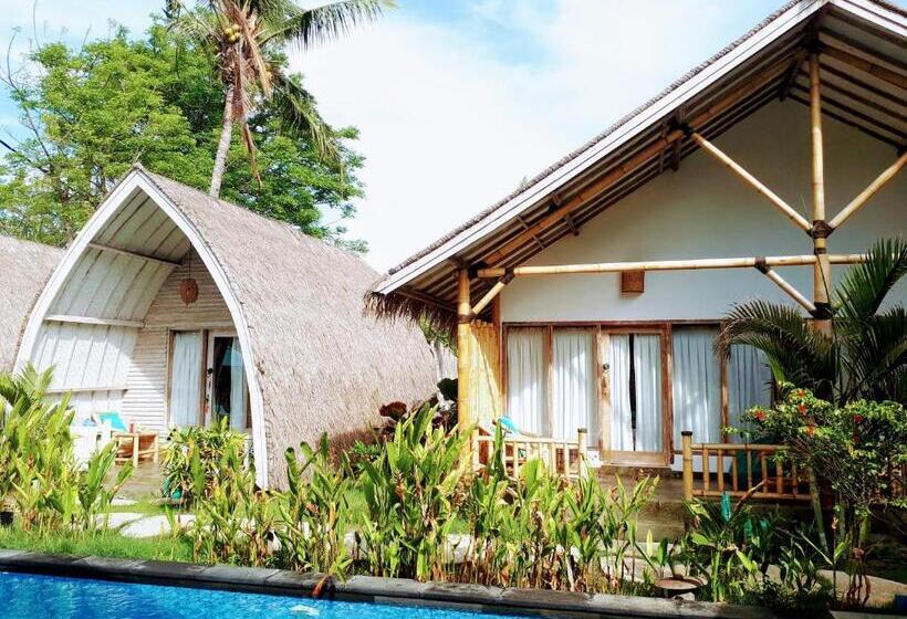 Бунгало Стандарт Вид на Сад, Gili Matiki
