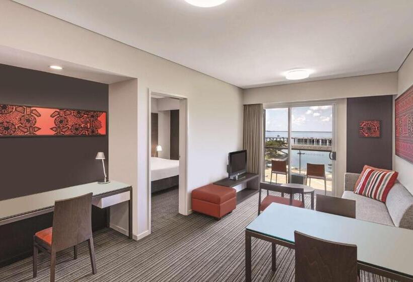 전망이 좋은 프리미엄 아파트 1 베드룸, Adina Apartment Hotel Darwin Waterfront