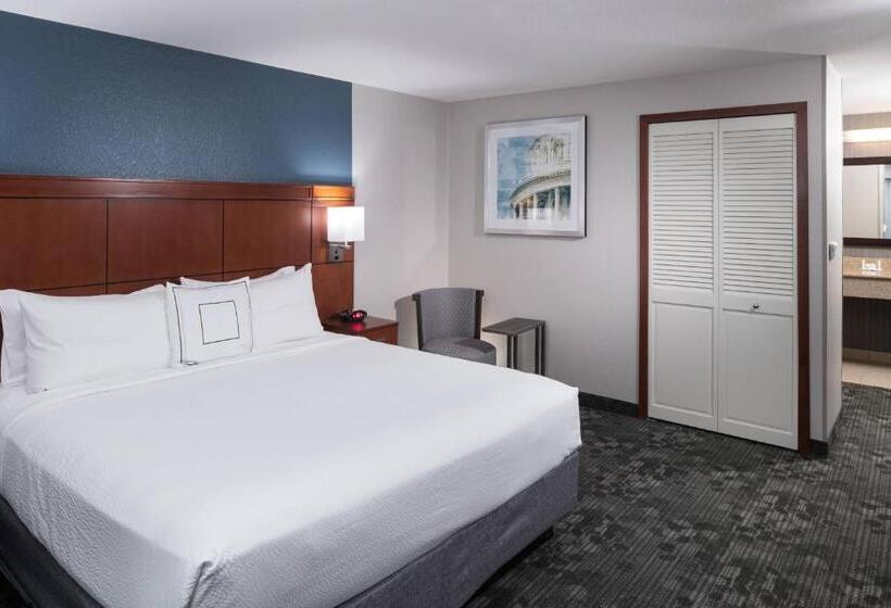 סוויטה מותאמת לאדם עם מוגבלויות, Courtyard By Marriott Austin Parmer Tech Ridge