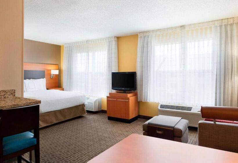 스탠다드 스튜디오 퀸 침대, Towneplace Suites By Marriott Chicago Naperville