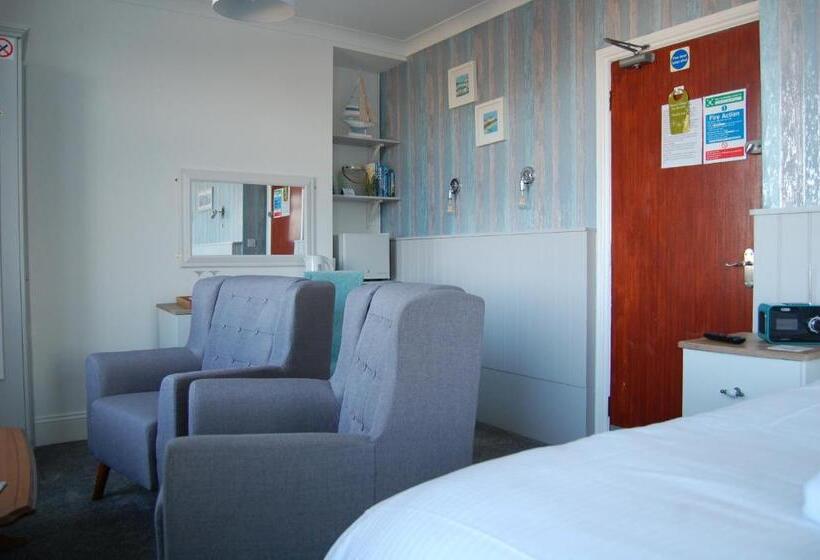 اتاق لوکس با چشم‌انداز دریا, Tregenna Guest House