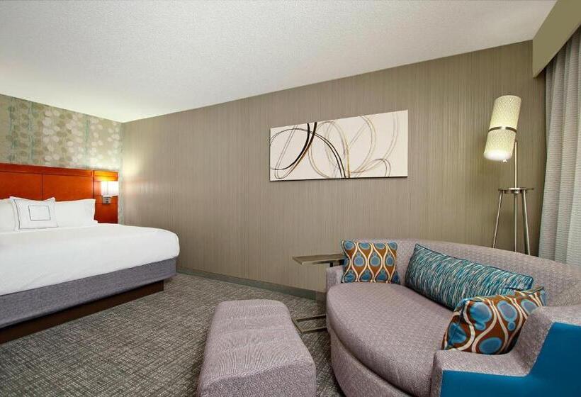 Camera Standard Letto King Accessibile ai persone con mobilità ridotta, Courtyard Oakland Downtown