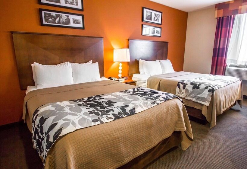 اتاق استاندارد با 2 تخت دوبل, Sleep Inn Long Island City  Manhattan View