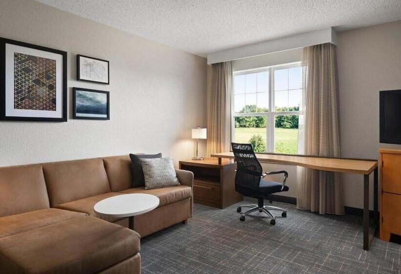 스탠다드 스튜디오 퀸 침대, Residence Inn Mt. Laurel At Bishop's Gate