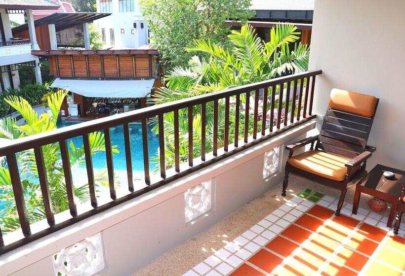 带泳池观景的豪华房, Chaweng Garden Beach Resort   Sha Plus