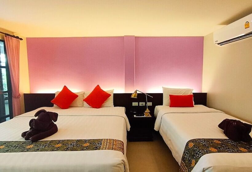 带花园景观的标准三人间, Chaweng Garden Beach Resort   Sha Plus